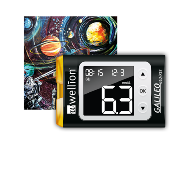 Wellion GALILEO GLU/KET Blutzucker und Ketone Messgerät Wellion GALILEO GLU/KET Blutzucker und Ketone Messgerät